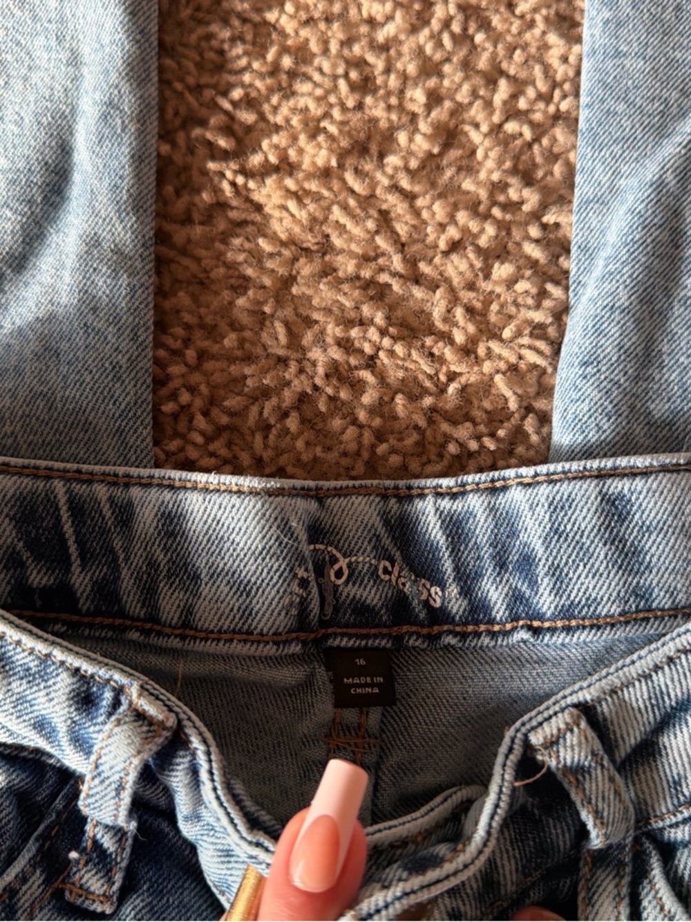 Target Light Blue High-Rise Wide Leg Jeans